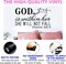 Bible Verse Wall Decals, God Wall Decals, Quotes Christian Religious Family -28"X16"